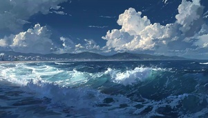 海边海浪
