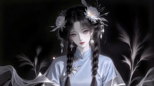 清纯国风甜美少女