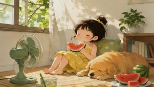 夏日清纯女孩