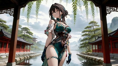 蛋某人旗袍阮梅