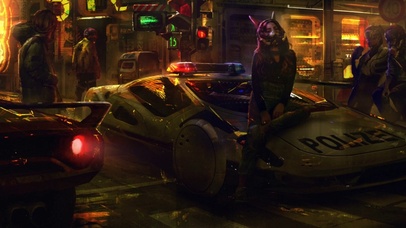 赛博朋克都市少女