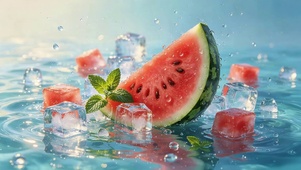 水面西瓜