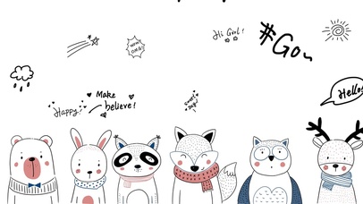 可爱卡通小动物