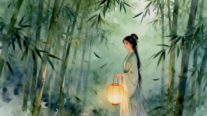 竹林女孩