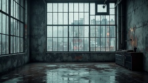 【雨景】废弃的厂房