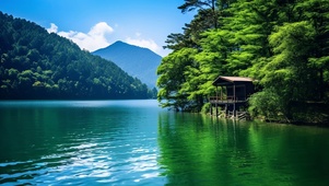 山水自然美景