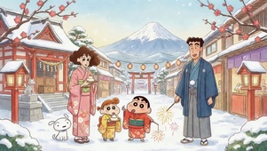 富士山下的新年