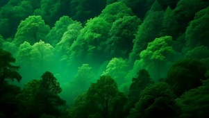 云雾绿景