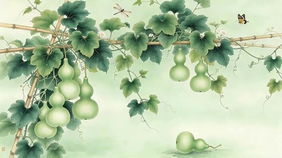 葫芦纳福图