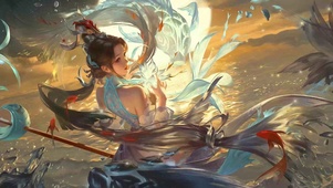 王者荣耀 大乔 白鹤梁神女4k