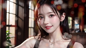 微笑美女
