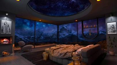 星空雪山温馨小屋