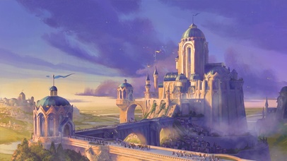 唯美治愈城堡景色