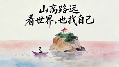 山高路远，看世界，也找自己