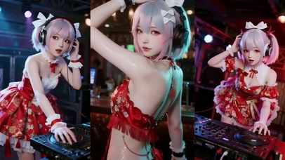 不眠夜色，女DJ