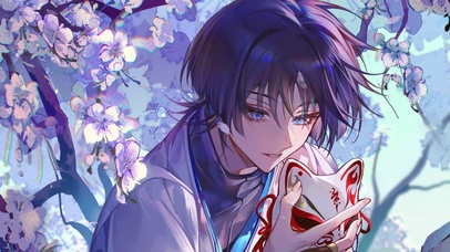 狐面-画师：隐世樱