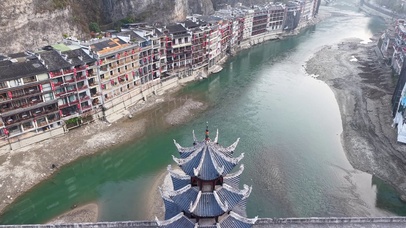 贵州镇远古镇5A景区