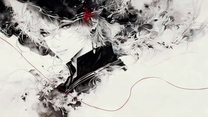 水墨少年