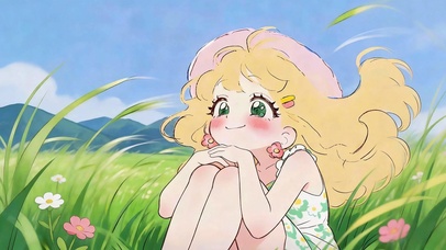 风里的少女