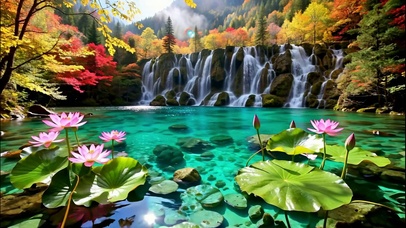 4K 四时之景 小山水