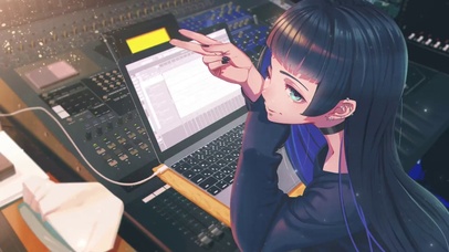 电台DJ帅气女孩女神