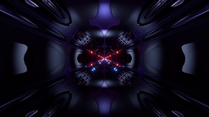 无限隧道系列-机械-紫色