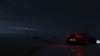 地平线4-午夜海边·灯塔