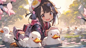 鸭鸭女孩