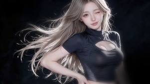 健身瑜伽少女