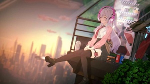 少女的休闲时光