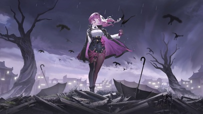 崩坏星穹铁道 卡芙卡 夜雨