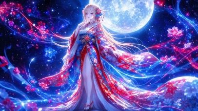 月下花舞