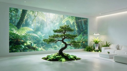 咫尺山林