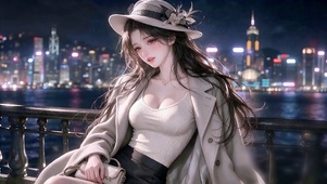河堤富家轻御少女