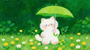 雨中小温柔