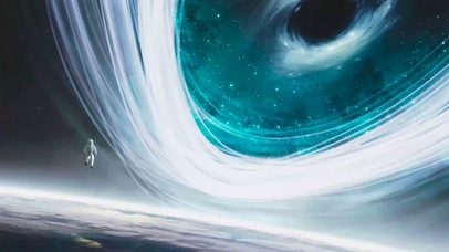 科幻宇宙黑洞宇航员