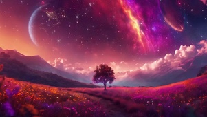 绚丽星空
