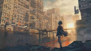 旧城区少女