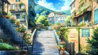 清新解压AI壁纸