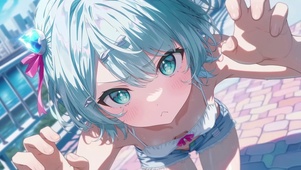 夏日可爱女孩