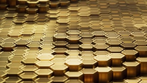 蜂巢系列-3D浮动-金属