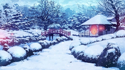 身临雪境