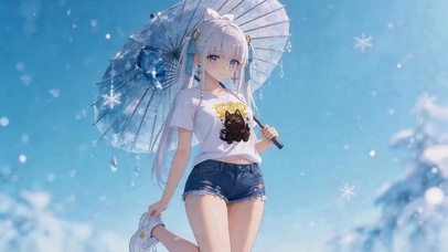 可爱女孩