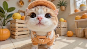 橘子味的小奶猫