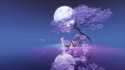 花前月下翩翩起舞