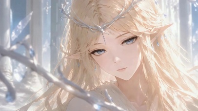梦幻金发精灵美少女卡提西娅