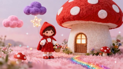 采花姑娘小红帽