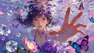深海蝴蝶女孩