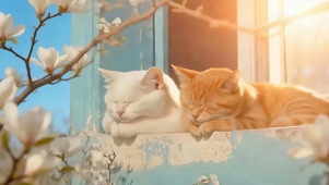 两只猫咪