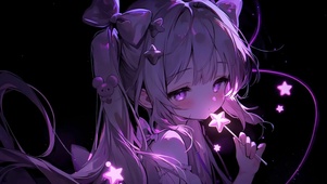 暗夜星星少女